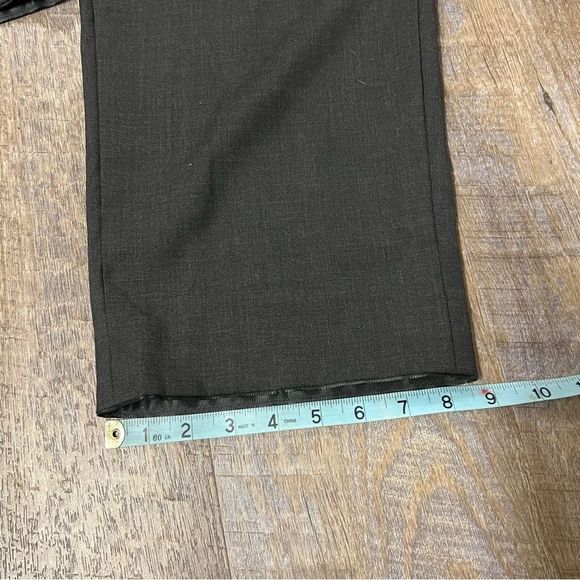 Strellson Pants Mens 37x31 Charcoal Gray 100% Virgin Wool Livio Dress Pants - Picture 3 of 12